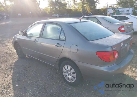 2004 Toyota Corolla Le z USA, uszkodzony, nr VIN 2T1BR38E64C257658